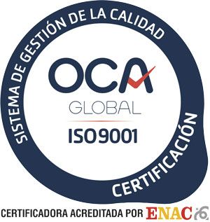 Certificado UNE EN ISO 9001